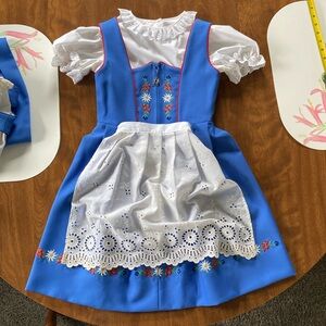 October festival Dirndl Dress Girls Size 8